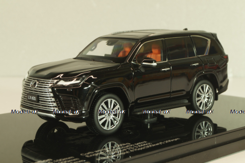 Lexus LX600 2022, black, LCD43013BL, LCD 1:43