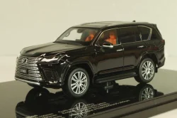 Lexus LX600 2022, black, LCD43013BL, LCD 1:43