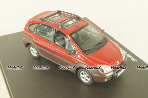 Renault Scenic RX4 2.0 16V, red/grey, Universal Hobbies 1:43