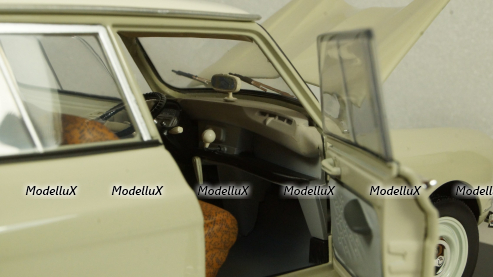 Citroen Ami 6 1965 white, 181529, Norev 1:18