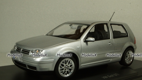 Volkswagen Golf 4 GTI (Rabbit) 1998, silver, 188570, Norev 1:18
