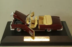 Mercedes-Benz 220 SE Cabriolet (W111) 1965, dark red, 4311, Faller 1:43