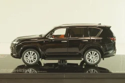Lexus LX600 2022, black, LCD43013BL, LCD 1:43