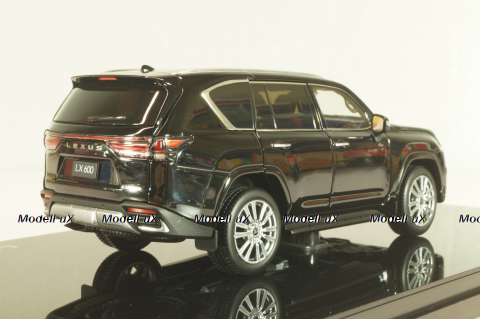 Lexus LX600 2022, black, LCD43013BL, LCD 1:43