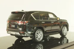 Lexus LX600 2022, black, LCD43013BL, LCD 1:43