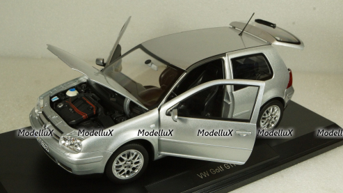 Volkswagen Golf 4 GTI (Rabbit) 1998, silver, 188570, Norev 1:18