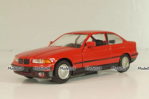 BMW 325i Coupe (E36) 1992, red, 82229417852, Gama 1:43