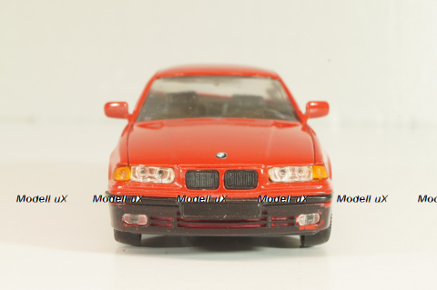 BMW 325i Coupe (E36) 1992, red, 82229417852, Gama 1:43