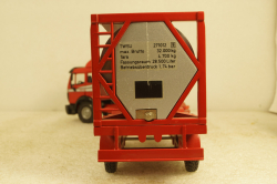 Mercedes 1844 S седельный тягач с контейнеровозом и циcтерной-контейнером, B66000159, NZG 1:43