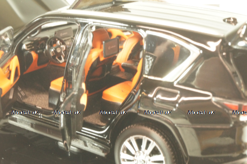 Lexus LX600 2022, black, LCD43013BL, LCD 1:43