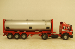 Mercedes 1844 S седельный тягач с контейнеровозом и циcтерной-контейнером, B66000159, NZG 1:43