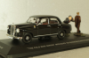 Mercedes-Benz 180 Ponton (W180), The Cold War Series with 2 figures, black, REP CWA 06, Replicars 1:43