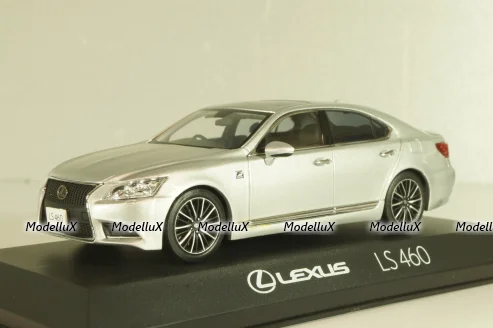Lexus LS460 F Sport 2015 Silver, 03659S, Kyosho 1:43