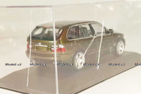 BMW X5 4.4i (E53) 1999 oliv metallic, 431028477, Minichamps 1:43