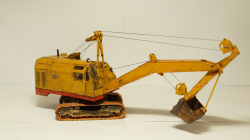 Экскаватор Э-10011Д 1975 со следами эксплуатации, ТРЭКС 1:43
