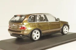 BMW X5 4.4i (E53) 1999 oliv metallic, 431028477, Minichamps 1:43