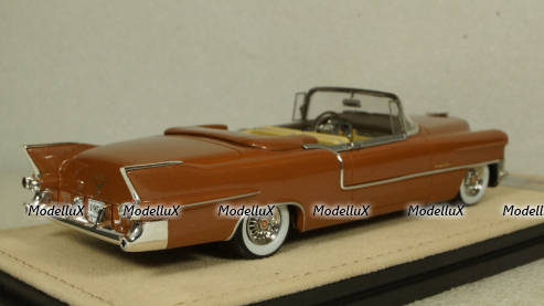 Cadillac Eldorado Biarritz open top 1955, copper metallic , STM55005, Stamp Models 1:43