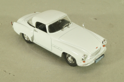 Wartburg 313 Sport 1957, white, Kultowe Auta PRL-u  #47, Deagostini 1:43