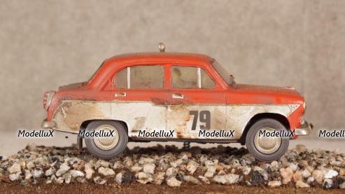 Москвич Ралли, Конверсия 1:43