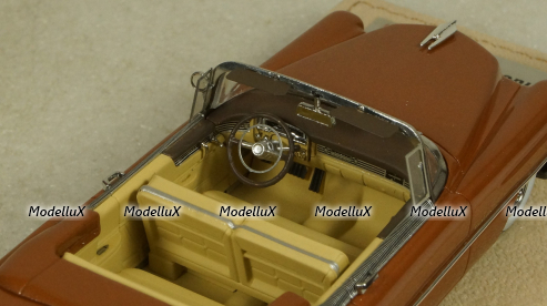 Cadillac Eldorado Biarritz open top 1955, copper metallic , STM55005, Stamp Models 1:43
