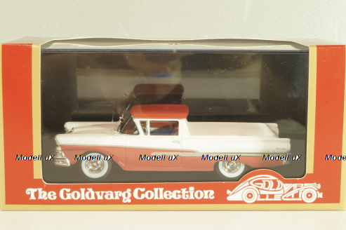 Ford Ranchero pick up 1958, red/white, L.e.157 of 180 pcs., GC-70A, Goldvarg 1:43 
