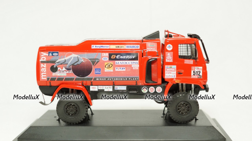 МАЗ 5309 RR Дакар 2018 №512, АвтоБюро 1:43