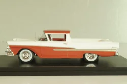 Ford Ranchero pick up 1958, red/white, L.e.157 of 180 pcs., GC-70A, Goldvarg 1:43 