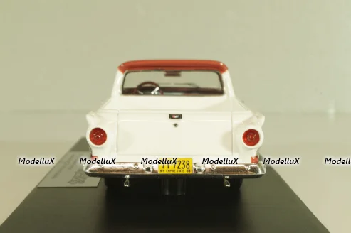 Ford Ranchero pick up 1958, red/white, L.e.157 of 180 pcs., GC-70A, Goldvarg 1:43 