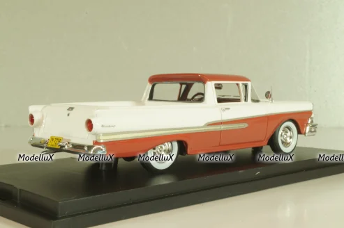 Ford Ranchero pick up 1958, red/white, L.e.157 of 180 pcs., GC-70A, Goldvarg 1:43 