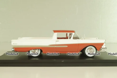 Ford Ranchero pick up 1958, red/white, L.e.157 of 180 pcs., GC-70A, Goldvarg 1:43 