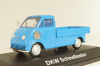DKW Schnellaster Typ 30 pickup 1954, blue, 02401, Schuco 1:43