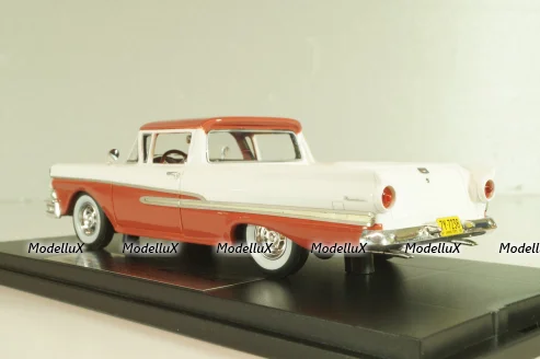Ford Ranchero pick up 1958, red/white, L.e.157 of 180 pcs., GC-70A, Goldvarg 1:43 