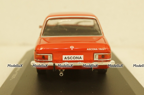 Opel Ascona A 1975 red, Altaya 1:43 