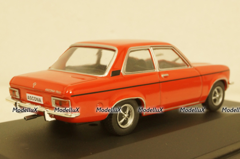 Opel Ascona A 1975 red, Altaya 1:43 