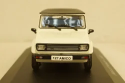 Fiat 127 Amico 1980 white/black, Altaya 1:43