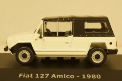 Fiat 127 Amico 1980 white/black, Altaya 1:43