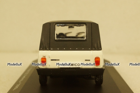 Fiat 127 Amico 1980 white/black, Altaya 1:43