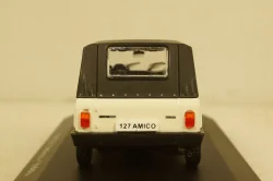Fiat 127 Amico 1980 white/black, Altaya 1:43