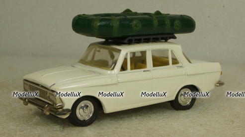 Набор из 2х надувных лодок, Modellux 1:43