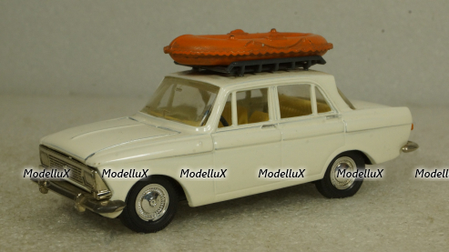 Набор из 2х надувных лодок, Modellux 1:43