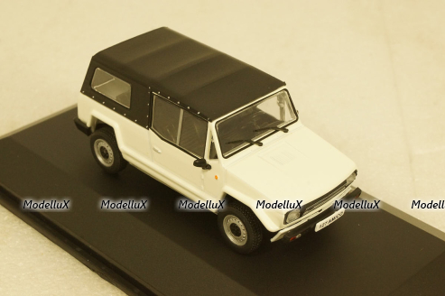 Fiat 127 Amico 1980 white/black, Altaya 1:43