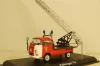 Volkswagen T2a Feuerwehr mit Drehleiter, red, 03341, Schuco 1:43
