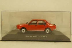 Skoda 105L 1983 red, Altaya 1:43 