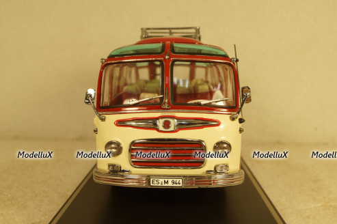 Setra S6 Autobus "Fischer" 1956, 450283700, Schuco 1:43