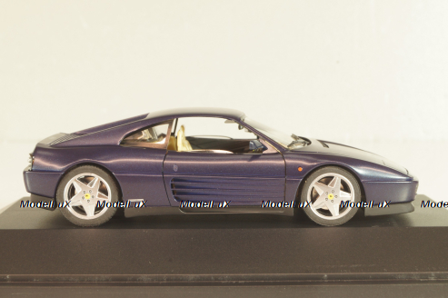 Ferrari 348 tb coupe 1989, dark matt blue, 010115, Herpa 1:43 (Новая)