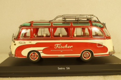Setra S6 Autobus "Fischer" 1956, 450283700, Schuco 1:43