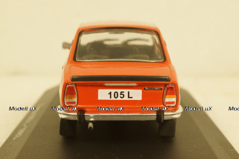 Skoda 105L 1983 red, Altaya 1:43 