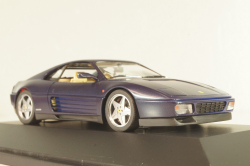 Ferrari 348 tb coupe 1989, dark matt blue, 010115, Herpa 1:43 (Новая)