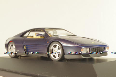 Ferrari 348 tb coupe 1989, dark matt blue, 010115, Herpa 1:43 (Новая)