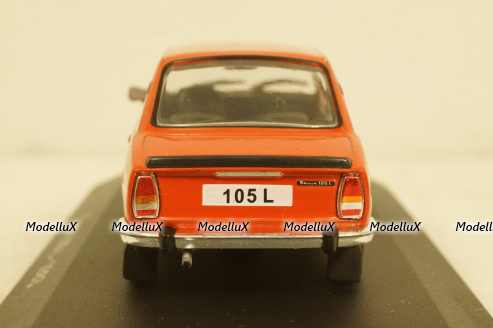 Skoda 105L 1983 red, Altaya 1:43 